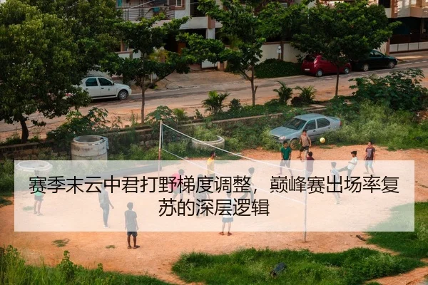 赛季末云中君打野梯度调整，巅峰赛出场率复苏的深层逻辑
